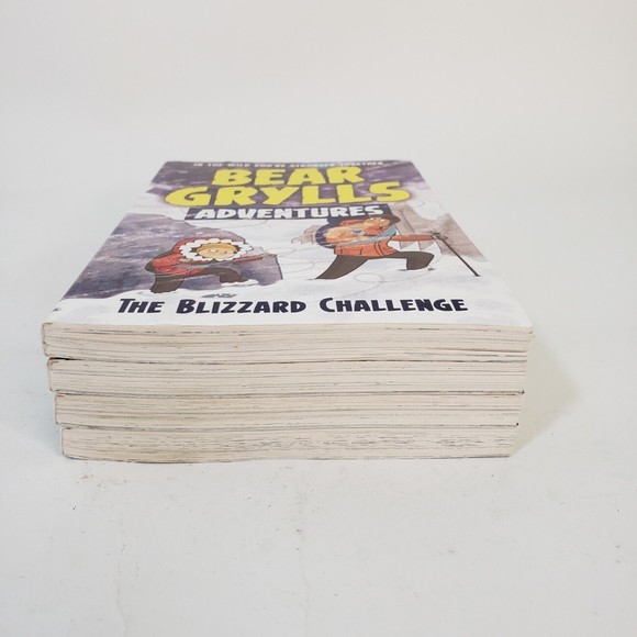 Lot of 4 Bear Grylls Adventures Paperback Children's Blizzard Desert Sea Jungle - Picture 3 of 12